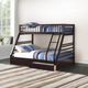 ACME Furniture Jason Espresso Twin XL Over Queen Bunk Bed with Storage-1
