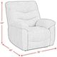Elements International Trifecta Sefi Puppy P3 Recliner with Heat Massage and Zero Gravity Memory Foam-2