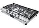 LG 36" Stainless Steel Gas Cooktop with UltraHeat™ Burner-2