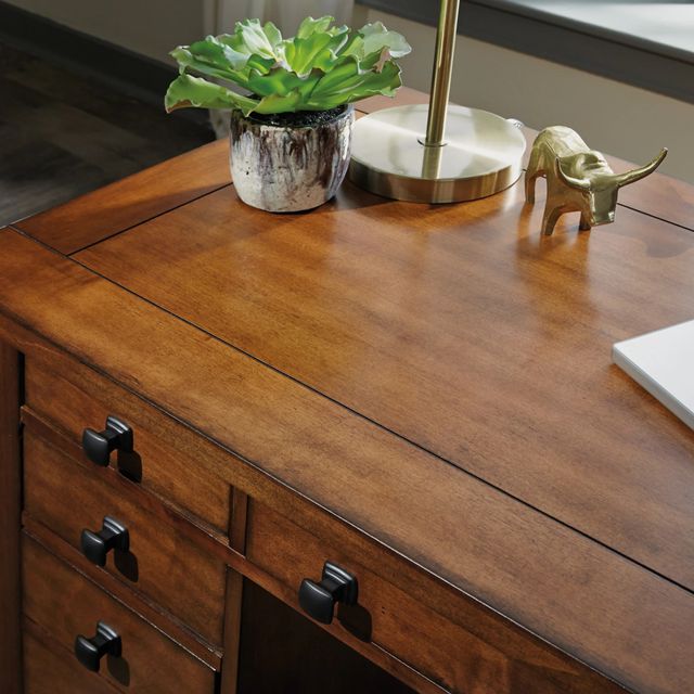 homestyles® Tahoe Brown Pedestal Desk-7