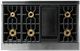 Viking® 7 Series 48" November Sky Pro Style Dual Fuel Range-4