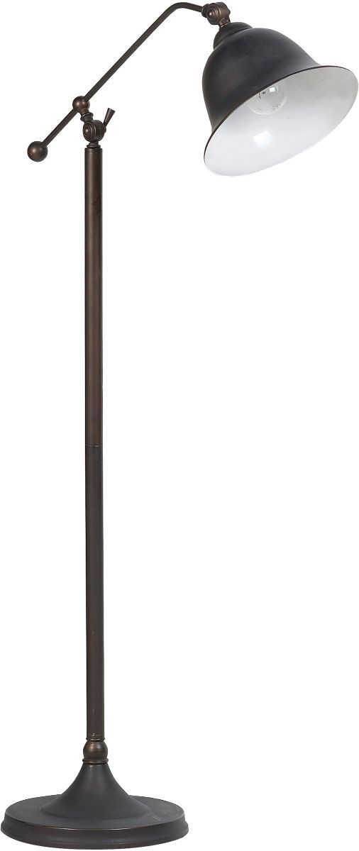 Coaster® Eduardo Dark Bronze Bell Shade Floor Lamp