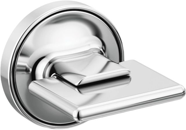 Brizo Allaria® Polished Chrome 2-Handle Tub Filler Knob Handle Kit with Clear Handle Accent-0