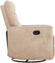 Primo™ International Denver Beige Upholstered Manual Glider Recliner-4