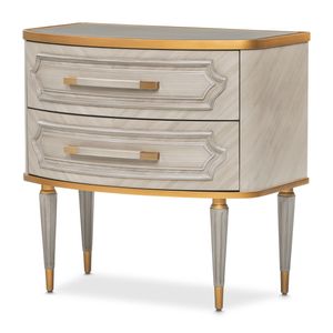 St. Charles Dove Gray Nightstand