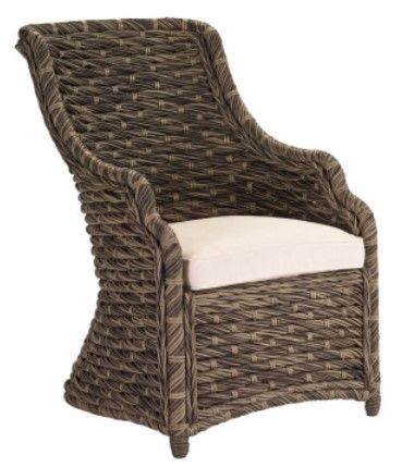Lane Venture® Hemingway Brown/White Accent Arm Chair-0