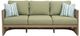 Signature Design by Ashley® Serena Shores Beige/Green Fabric/Wooden Outdoor Sofa-1