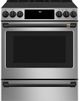 Café™ Flat Black Front Control Electric Knobs and Handle Kit-3