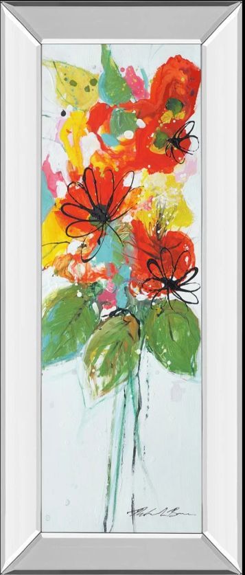 Classy Art Sensations Il by Natasha Barnes Mirror Framed Wall Art-0