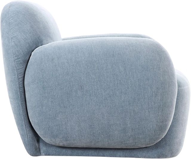 Moe's Home Collection Hazel Light Blue Lounge Chair -3