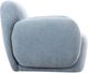 Moe's Home Collection Hazel Light Blue Lounge Chair -3