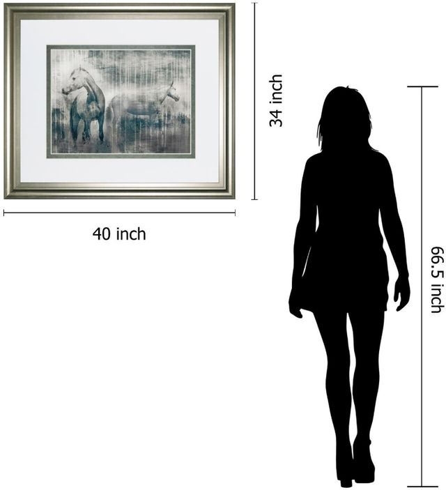 Classy Living Edward Selkirk Gray Serenade 40"W Wall Art-2