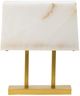 A & B Home Gold/White Rectangle Lamp-1