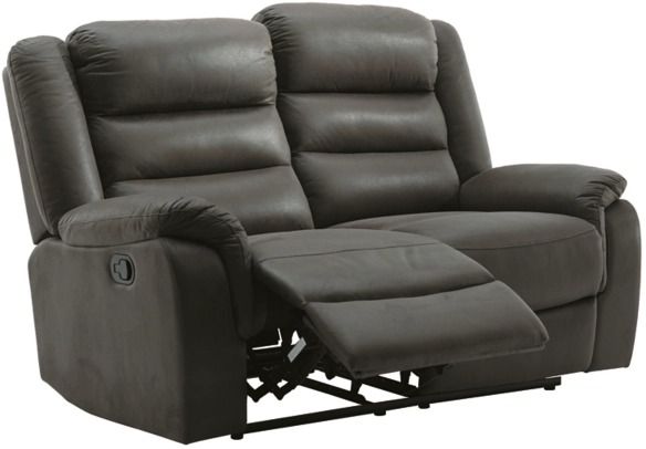 Signature Design by Ashley® Welota Gray Reclining Loveseat-1