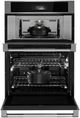 Jennair® RISE™ 30" Stainless Steel Oven/Micro Combo Electric Wall Oven with MultiMode® Convection-1