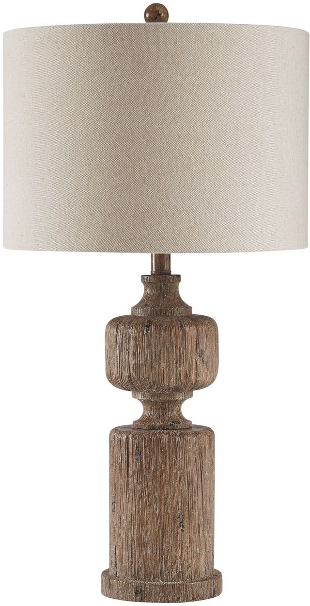 Signature Design by Ashley® Madelief Brown Poly Table Lamp-0