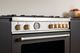 Bertazzoni Satin Gold 12 knobs Dual Fuel-3