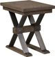 Liberty Furniture Sonoma Road Weather Beaten Bark Chair Side Table-0