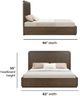 Flexsteel® Athens Chocolate Brown King Panel Bed-2