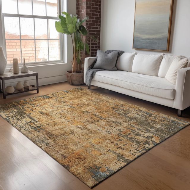 Dalyn™ Rug Company Nouveau NV11 Copper 5'x8' Area Rug-4