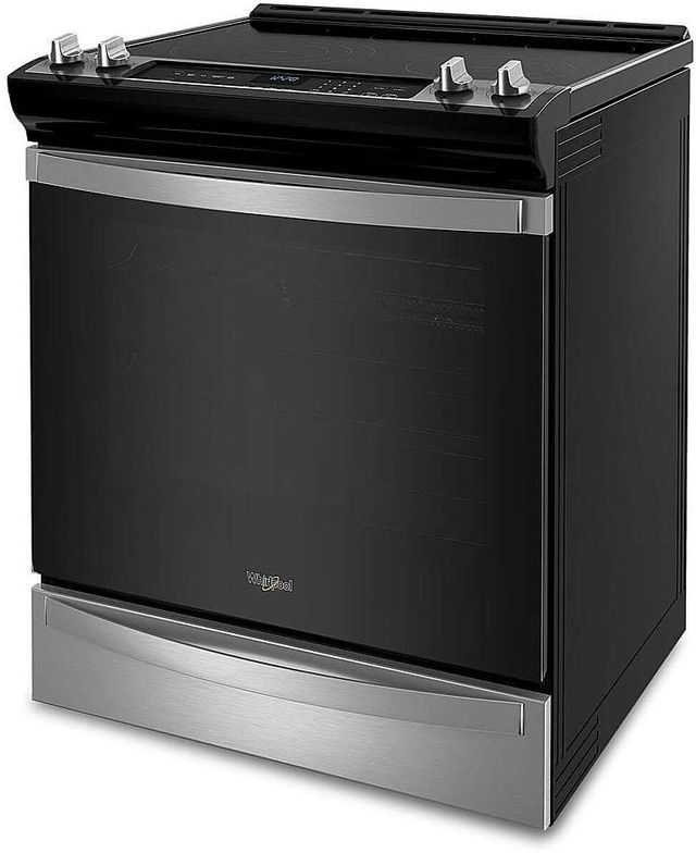 Whirlpool® 30" Fingerprint Resistant Stainless Steel Slide-In Electric Range with 7-in-1 Air Fry Oven-2