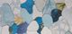 Stylecraft Kio Fish Pond VI Blue/Dark Blue/Gray/Green/Light Blue Wall Art-1