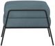 International Furniture Direct Tyne Blue Footstool Ottoman-2