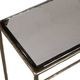 Uttermost® Ovard Glass Top Console Table with Antique Brass Frame-5