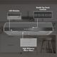 Broan-Nutone® GLA2 Series 30" Black Stainless Steel Under Cabinet Range Hood-1