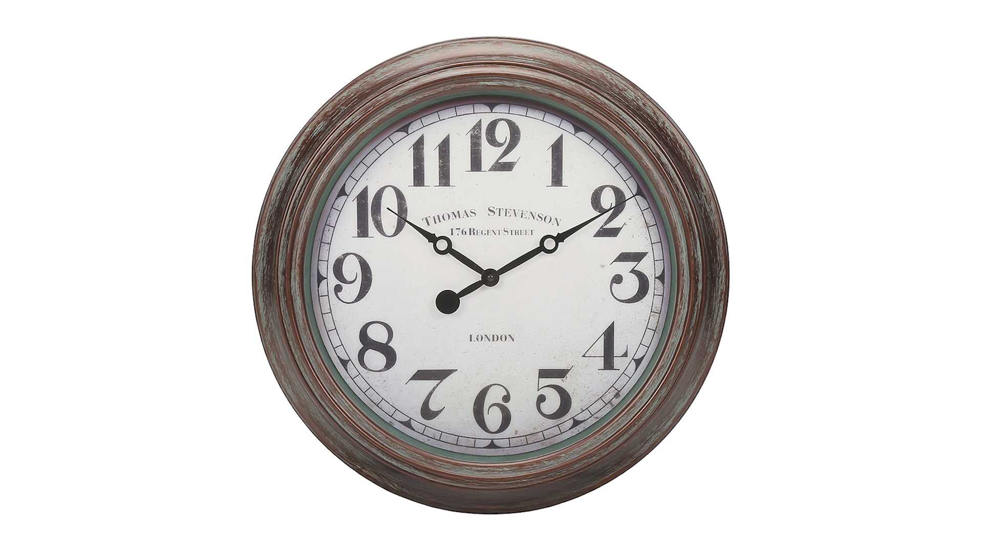 Monarch Specialties Inc. Antique Brown 20" Wall Clock