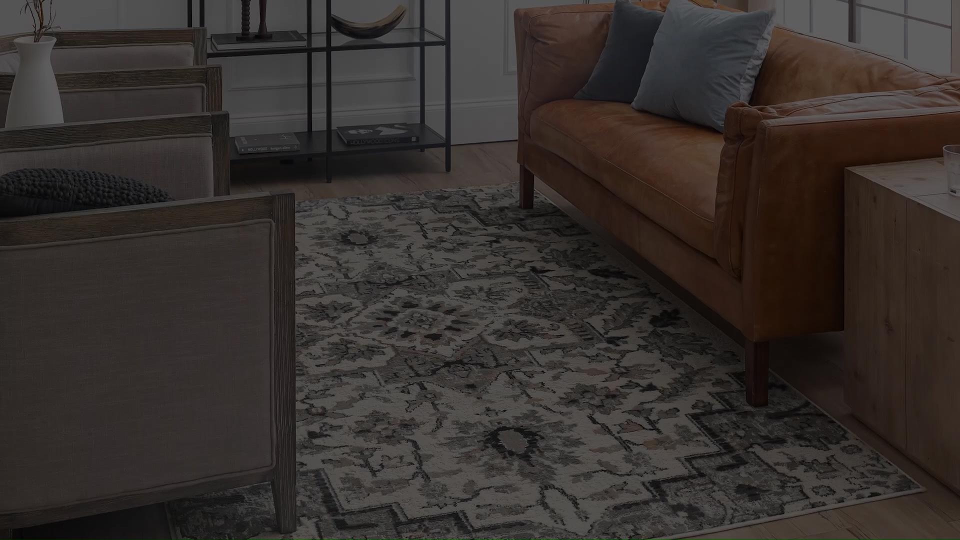 Mohawk Home Copeland Grey 5'x8' Area Rug