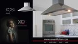 XO Fabriano Collection Stainless Steel Island Range Hood 