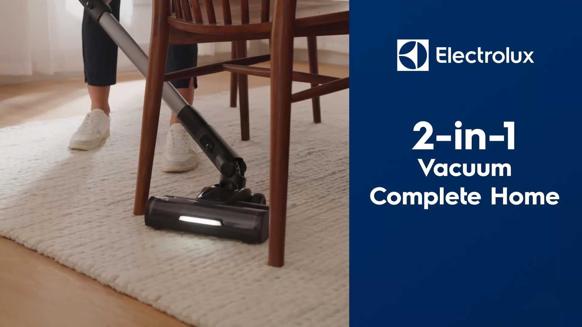 Electrolux 2-in-1 Wet and Dry Denim Blue Upright Vacuum