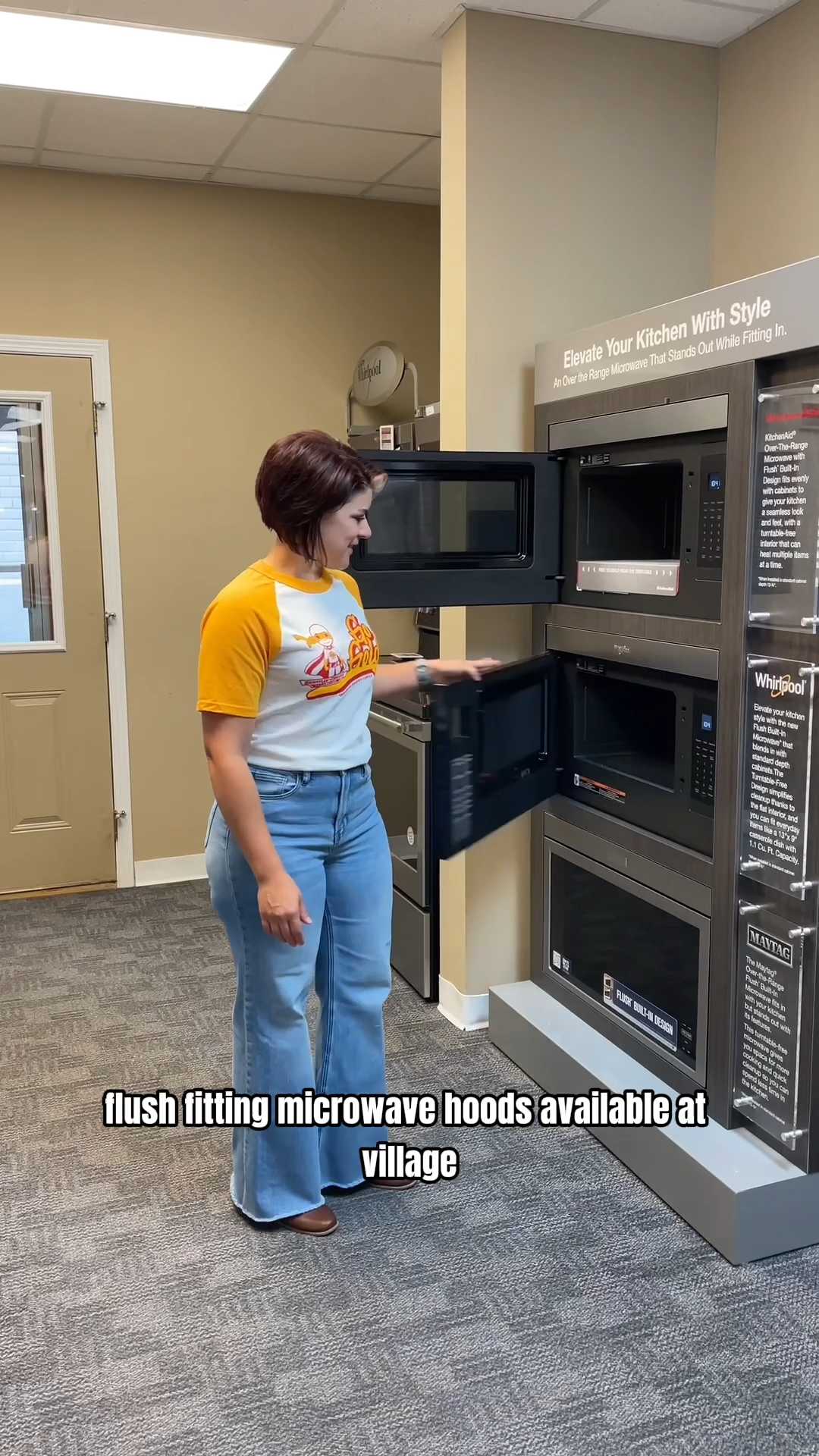 Flush Micros with Captions