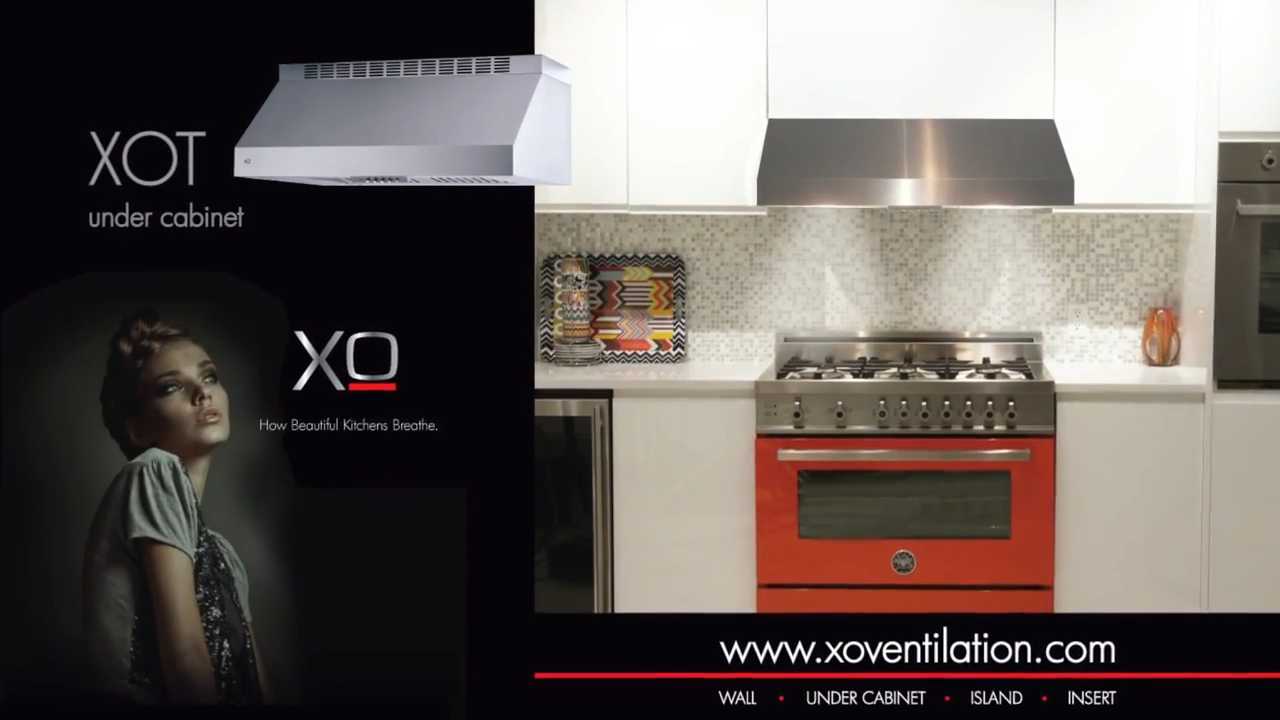 XO Fabriano Collection Stainless Steel Wall Mounted Range Hood 