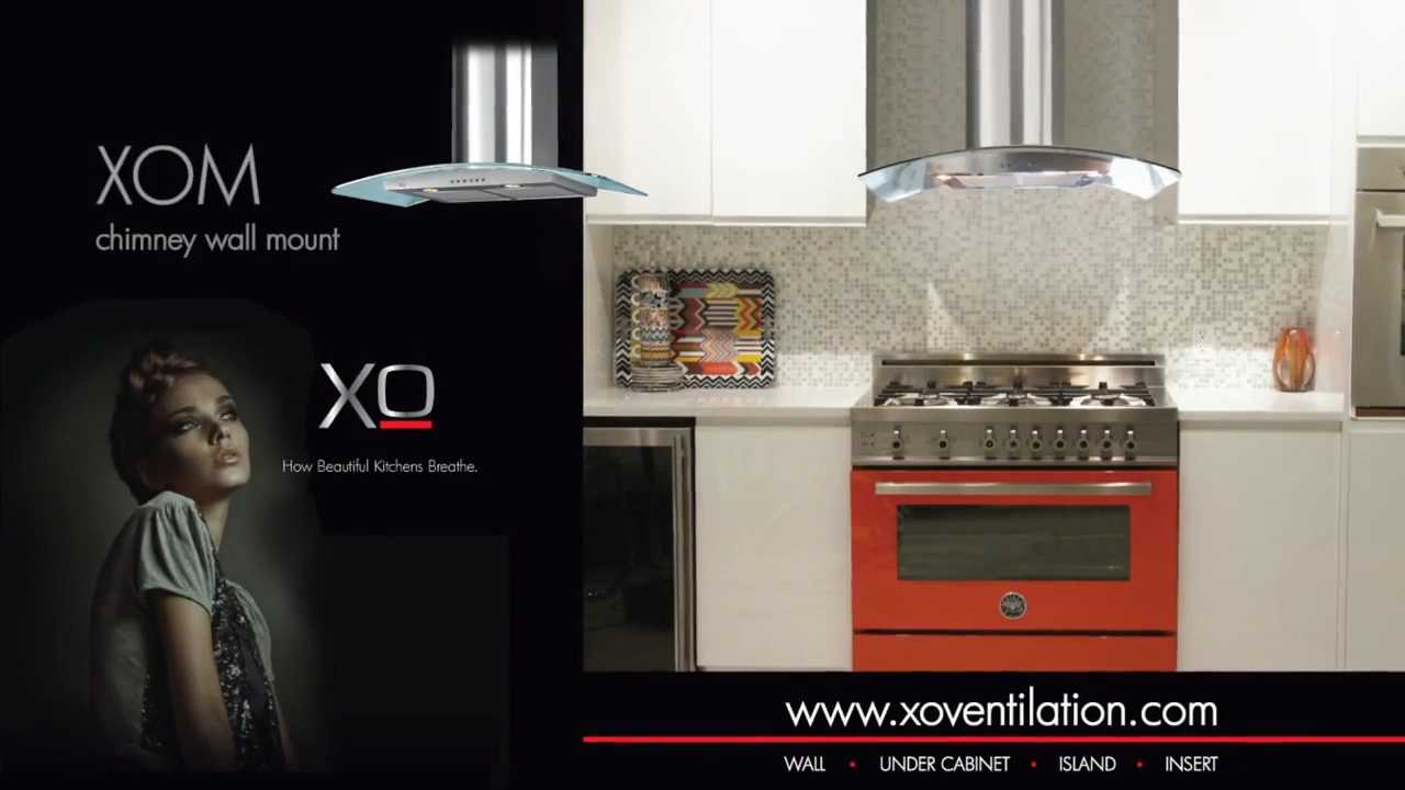 XO Fabriano Collection Stainless Steel Wall Mounted Range Hood 