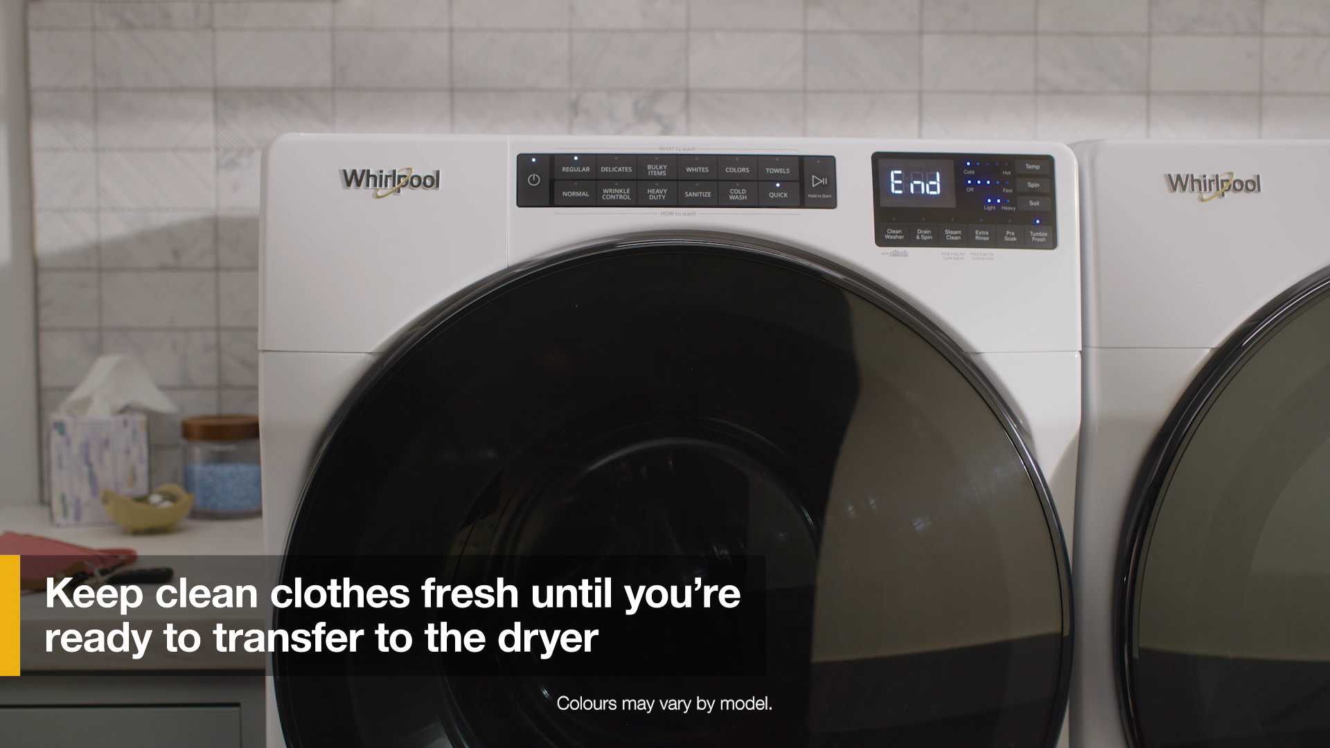 Whirlpool Tumble Fresh Option