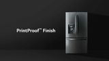 LG PrintProof Refrigerator