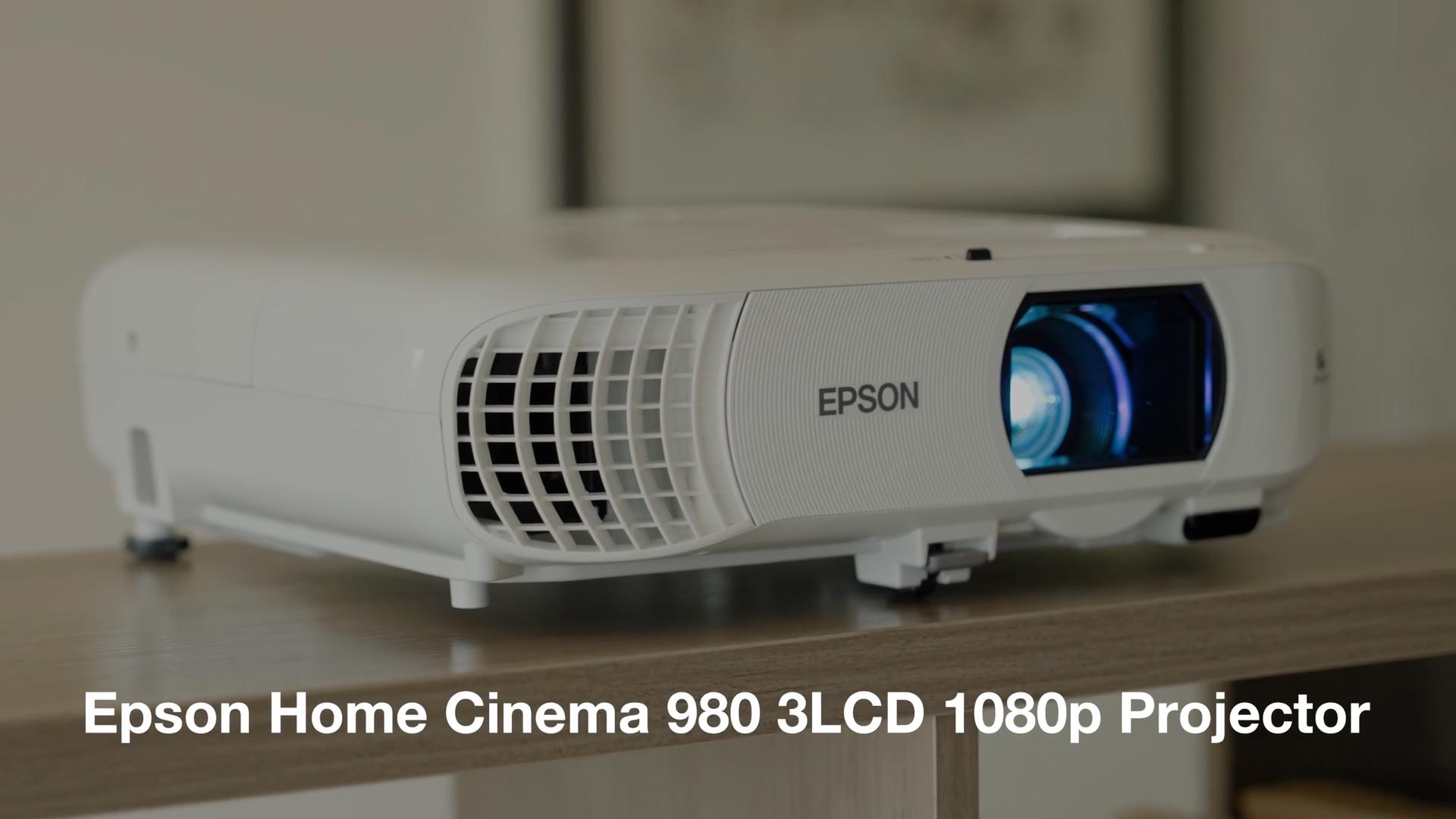 Home Cinema 980 3LCD 1080p Projector