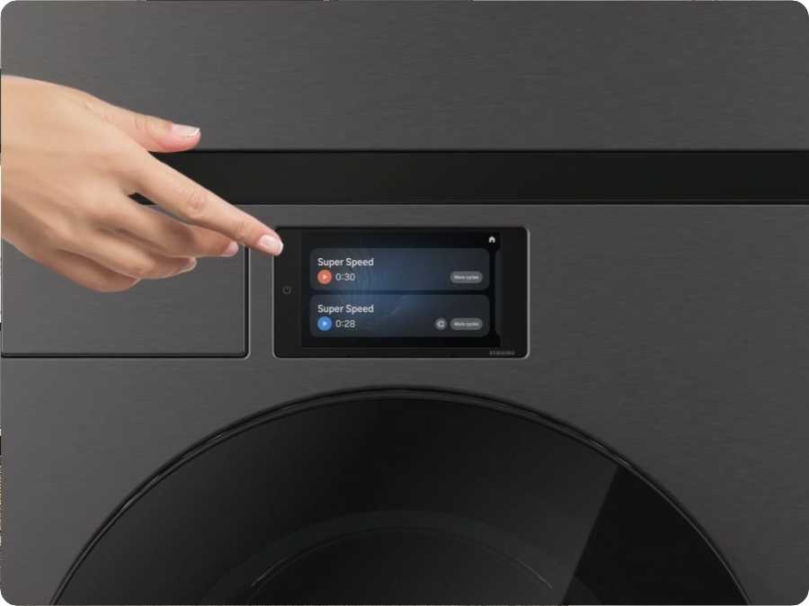 Multi Control Dark Steel Washer