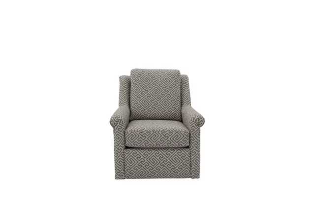 8Z00-69-ZUNPEW - England Furniture Becca Pewter Swivel Chair