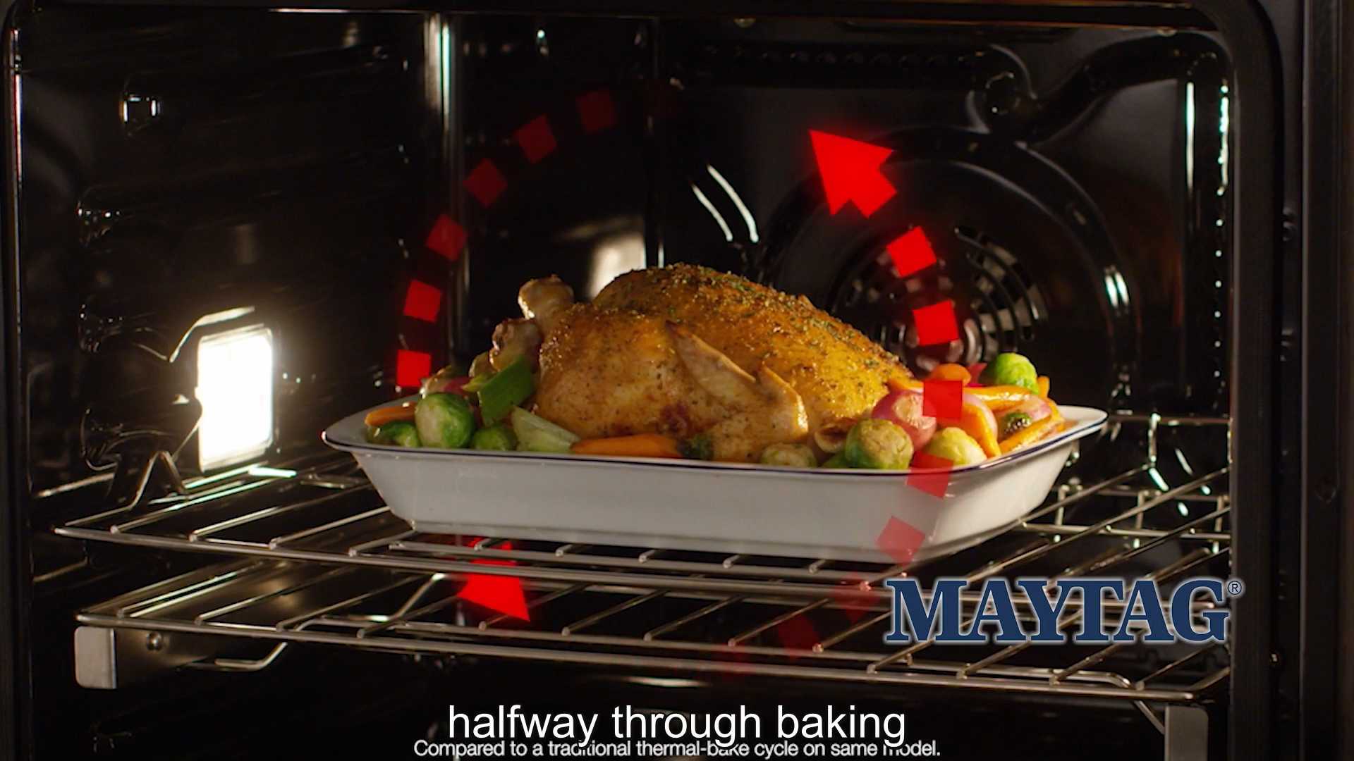 Maytag Ranges And Ovens Even Air True Convection Auto Convect Conversion CC.mp4