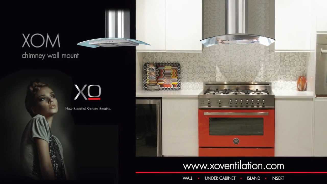 XO Fabriano Collection Stainless Steel Wall Mounted Range Hood 