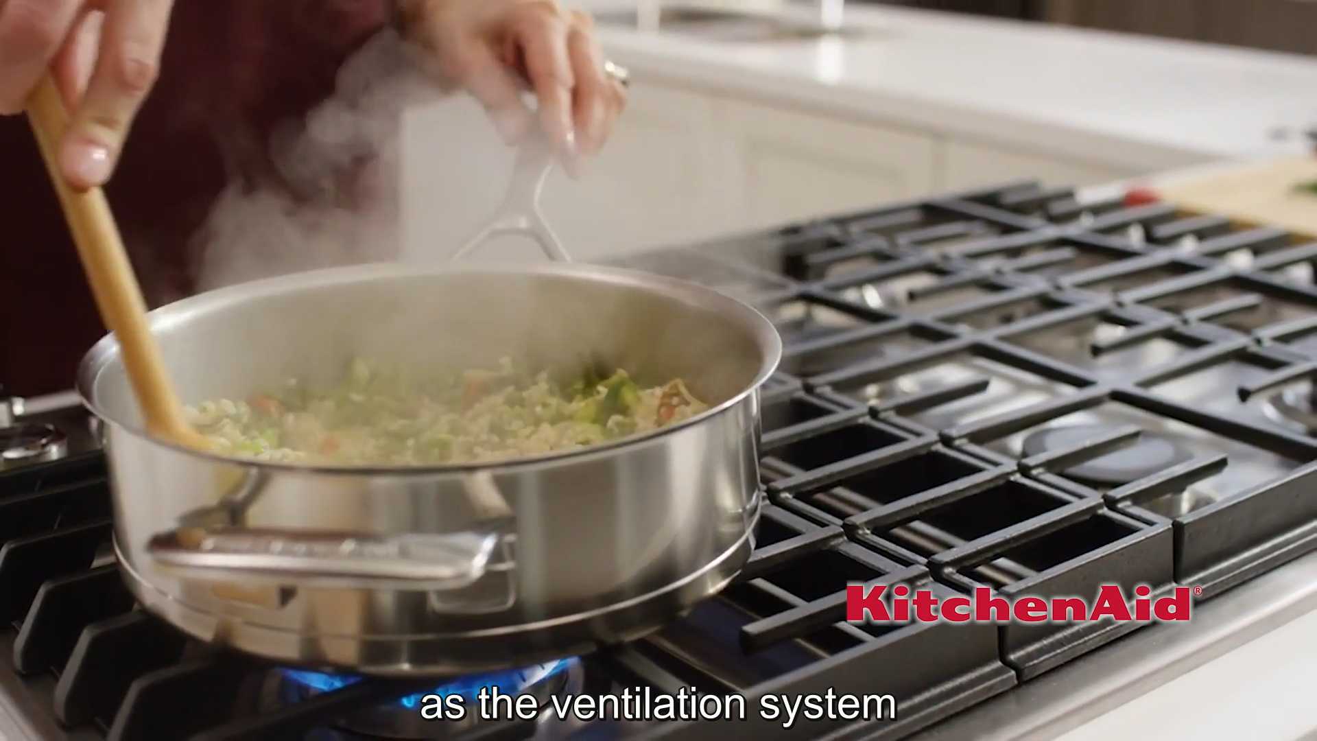 Kitchenaid Ranges And Cooktops Downdraft Ventilation CC.mp4