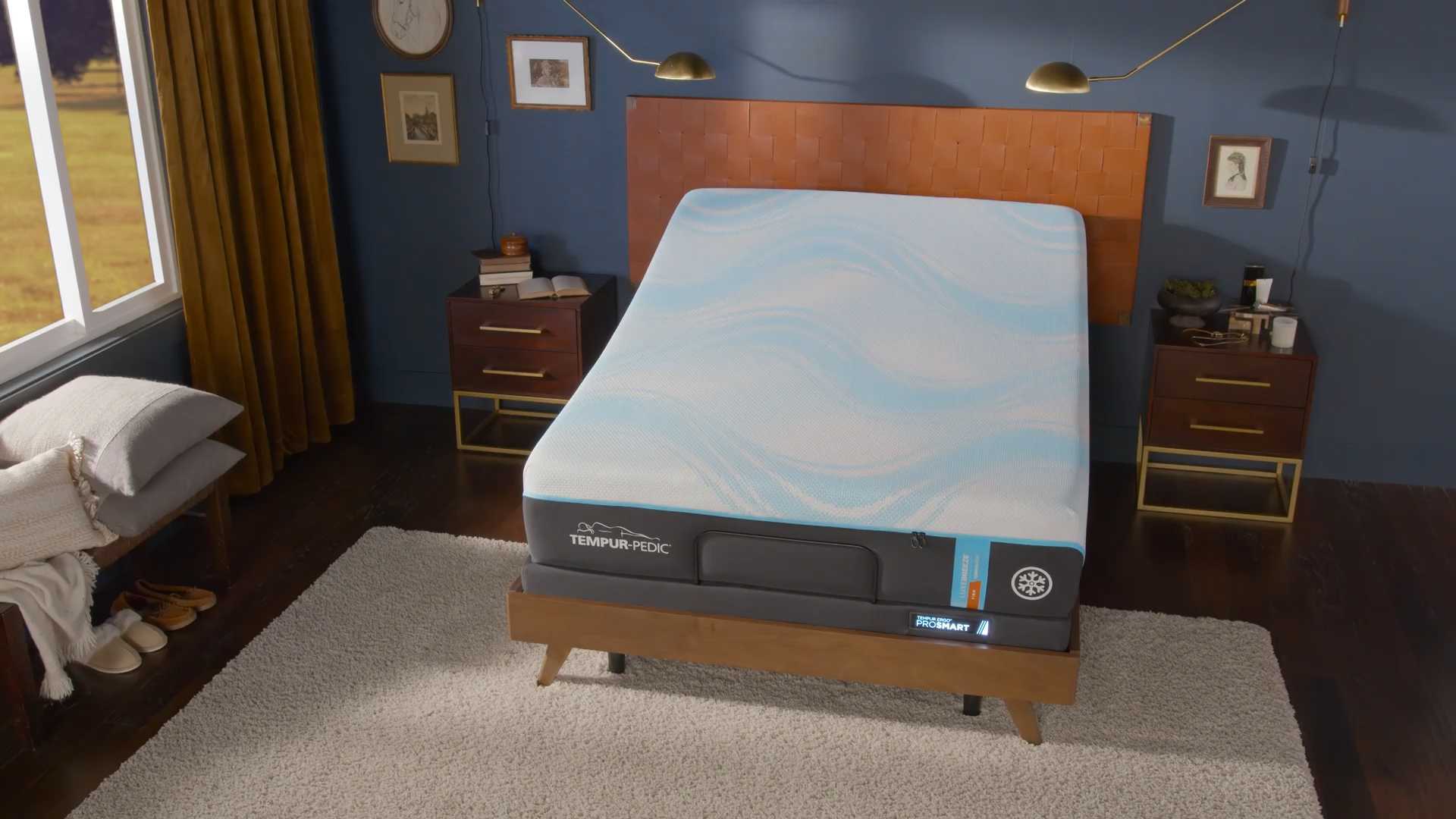 Tempur LuxeBreeze Firm Ergo ProSmart Queen Overall 1080p
