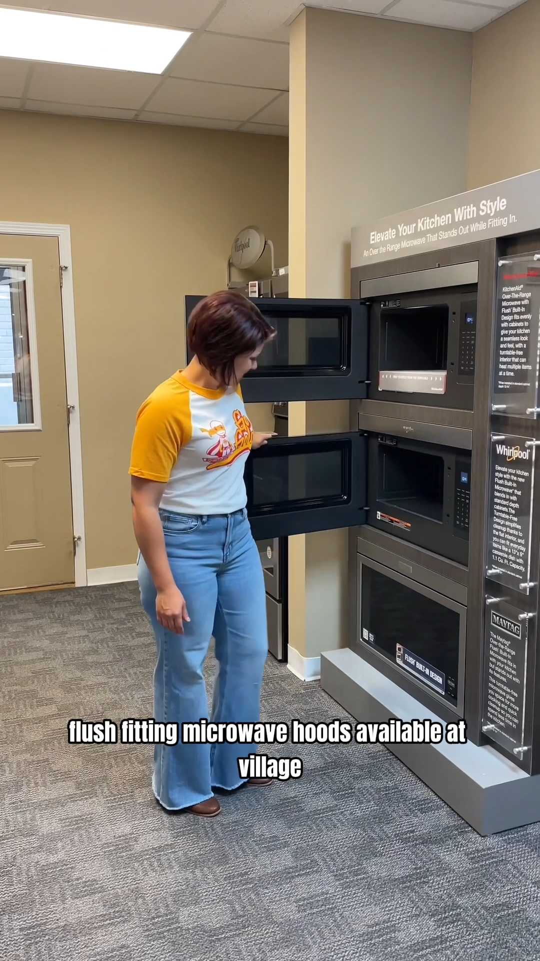 Flush Micros with Captions