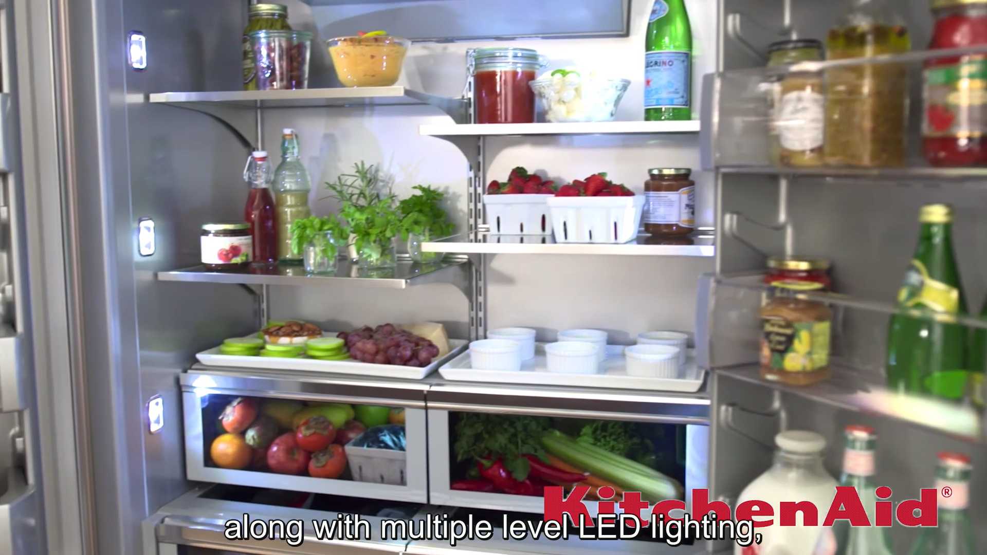 Kitchenaid Refrigerators Platinum Interior CC.mp4