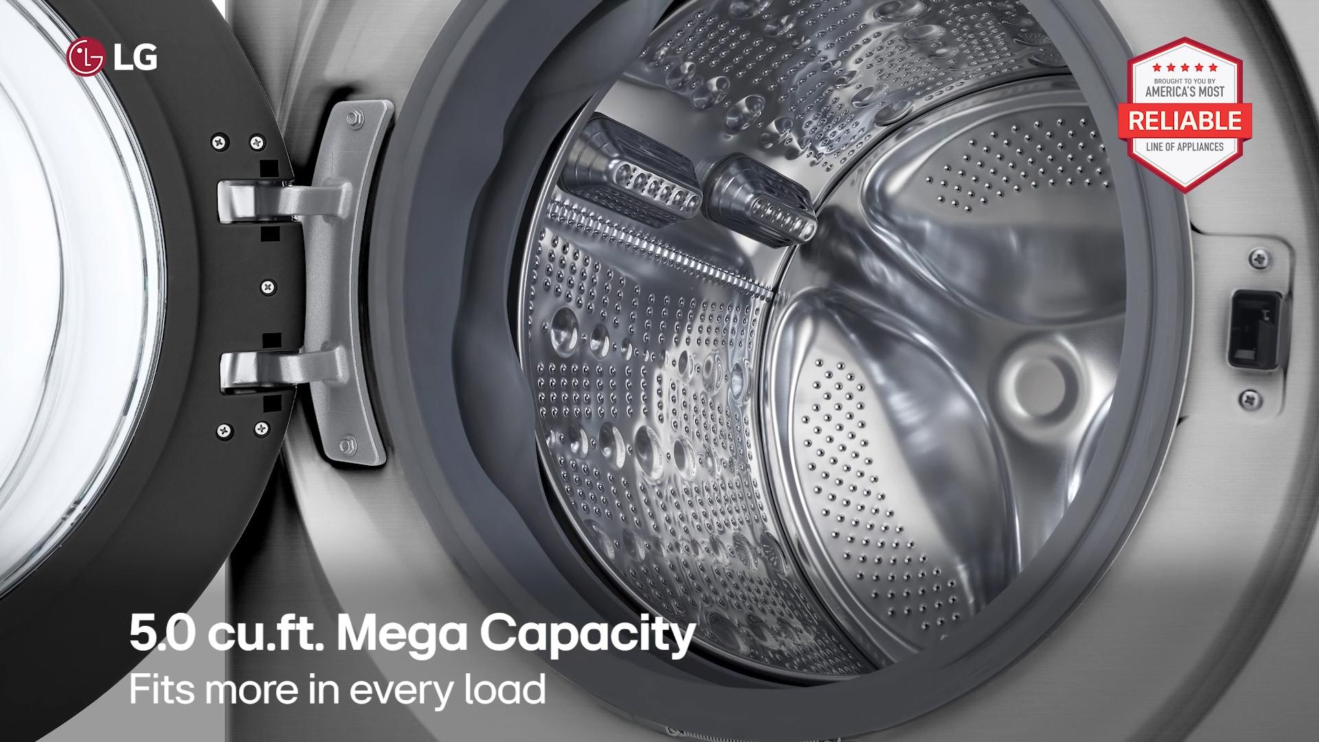LG 2025 Mega Capacity Laundry 5800 Series