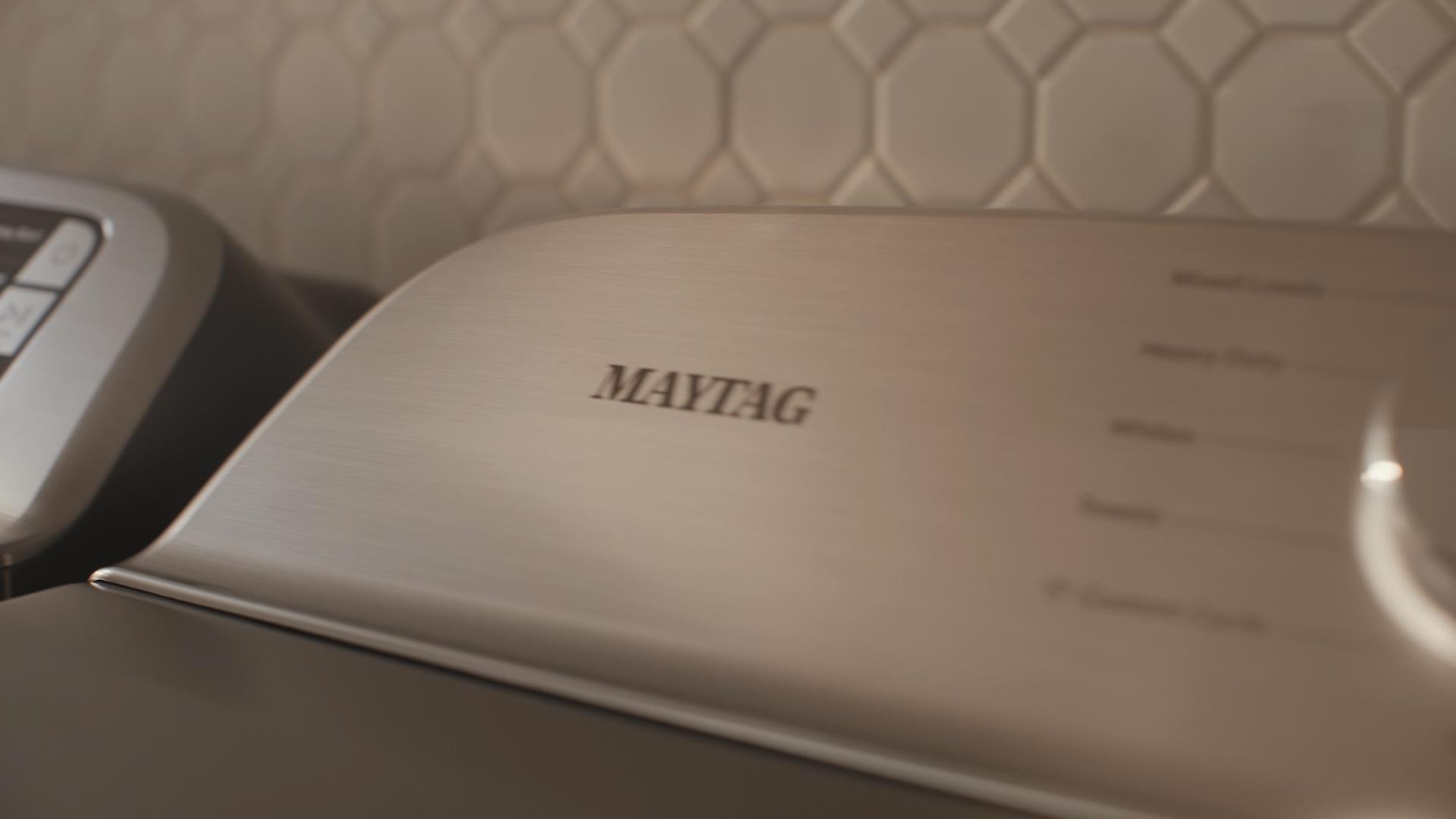 Maytag Smart Front Load Gas Dryer with Extra Power