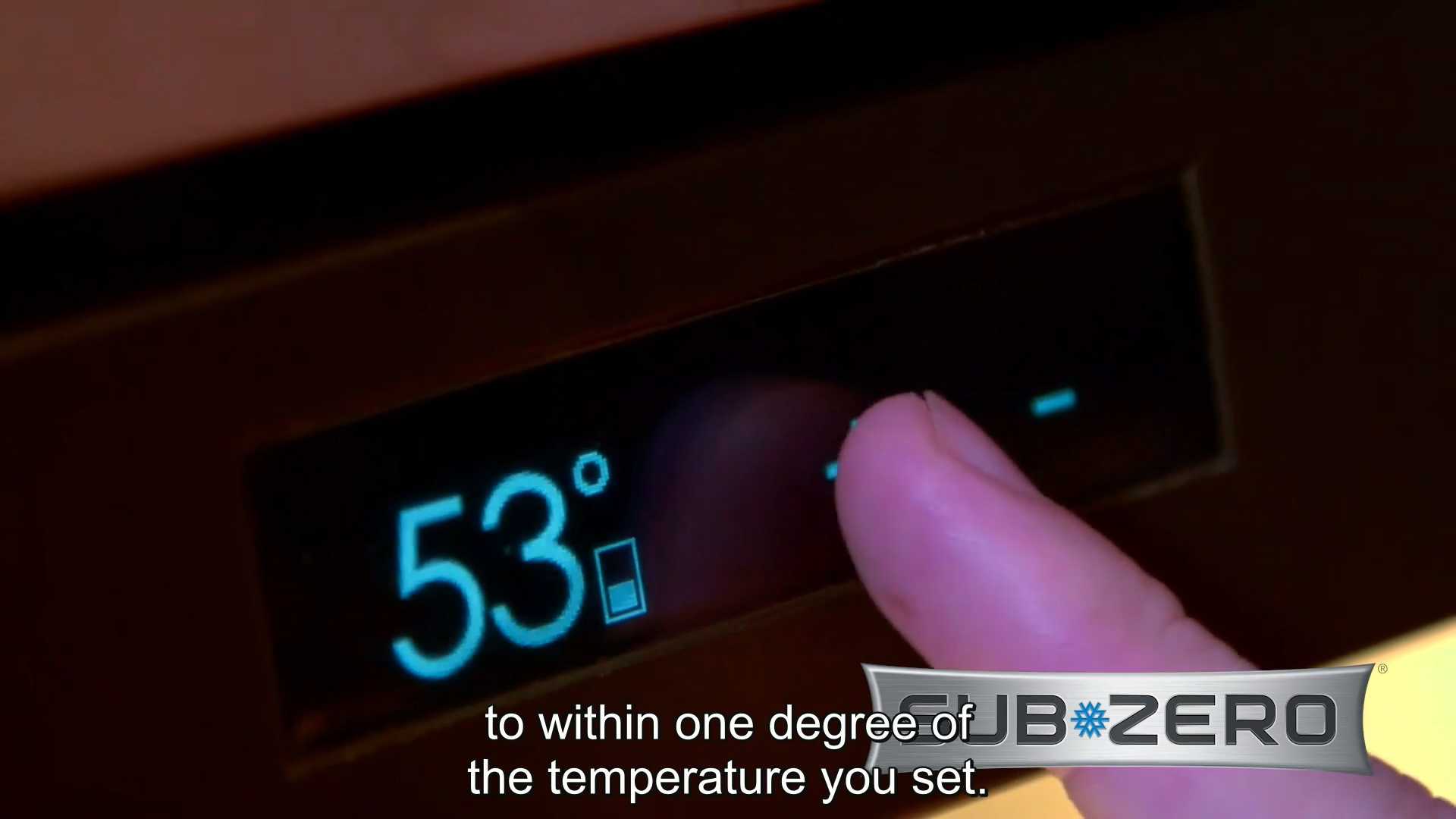 Sub Zero Refrigerators Advanced Temperature Control